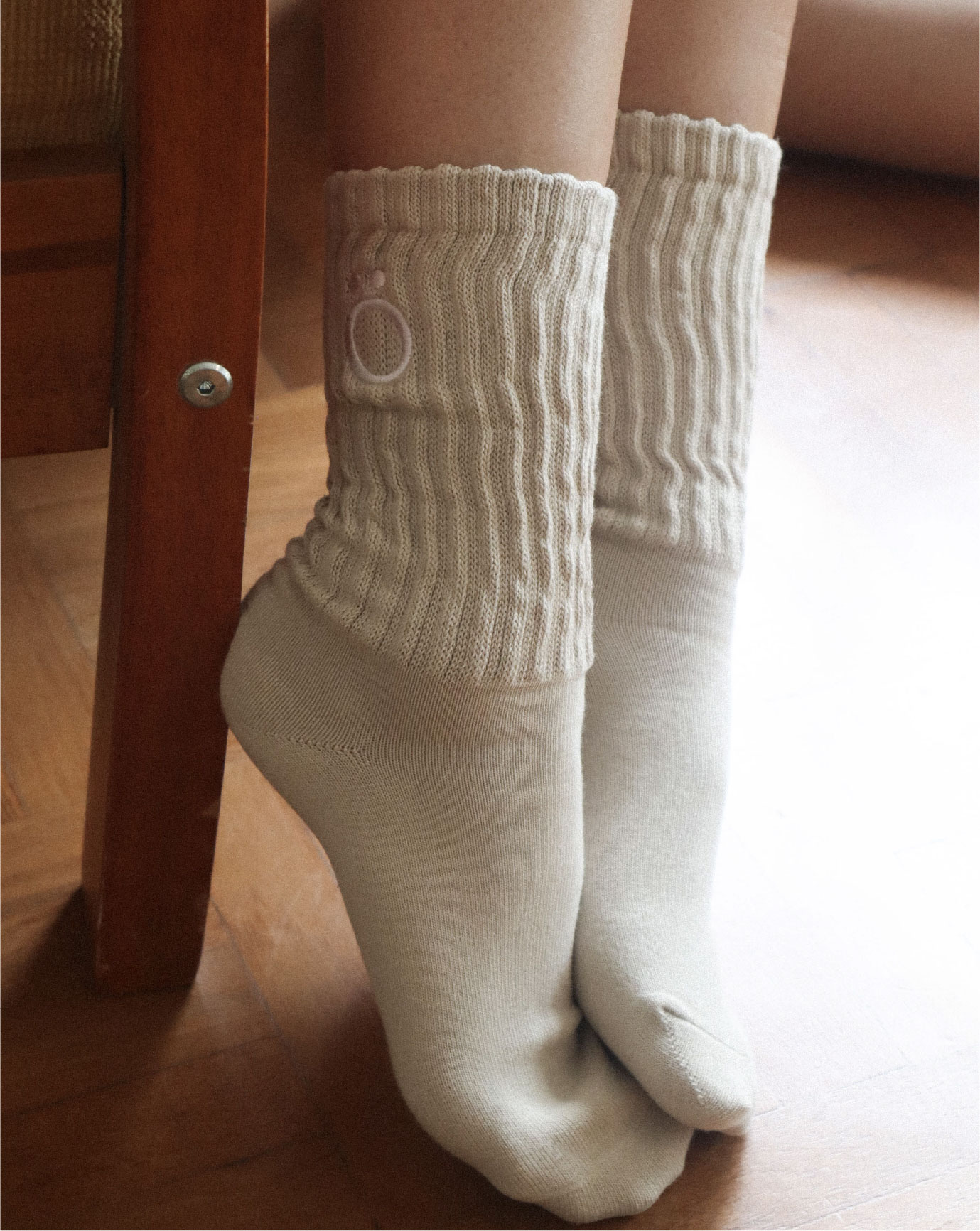 Ö, My Socks - White/Khaki